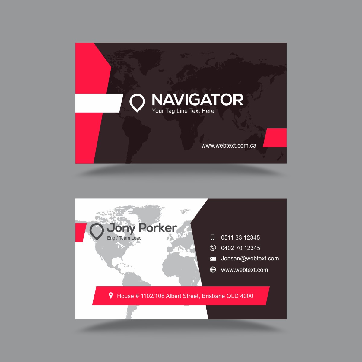 Name card