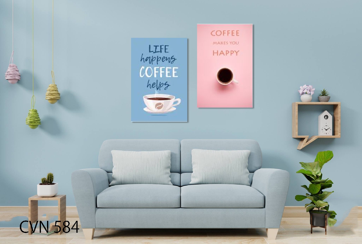 Tranh canvas cafe-584