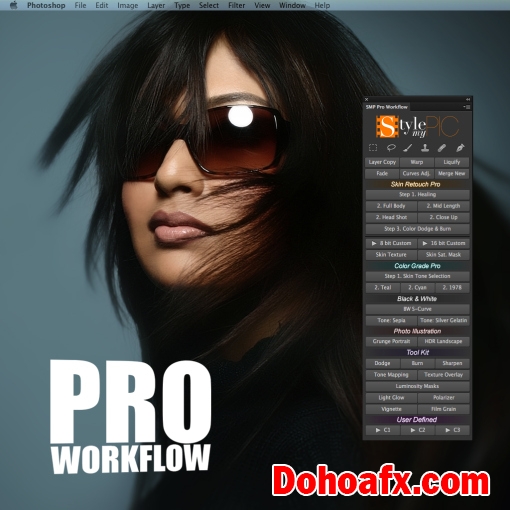 Pro Workflow Panel dành cho photoshop, chuyên xử lý ảnh