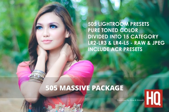 Share 505 Lightroom Presets trong bộ Massive Pakage