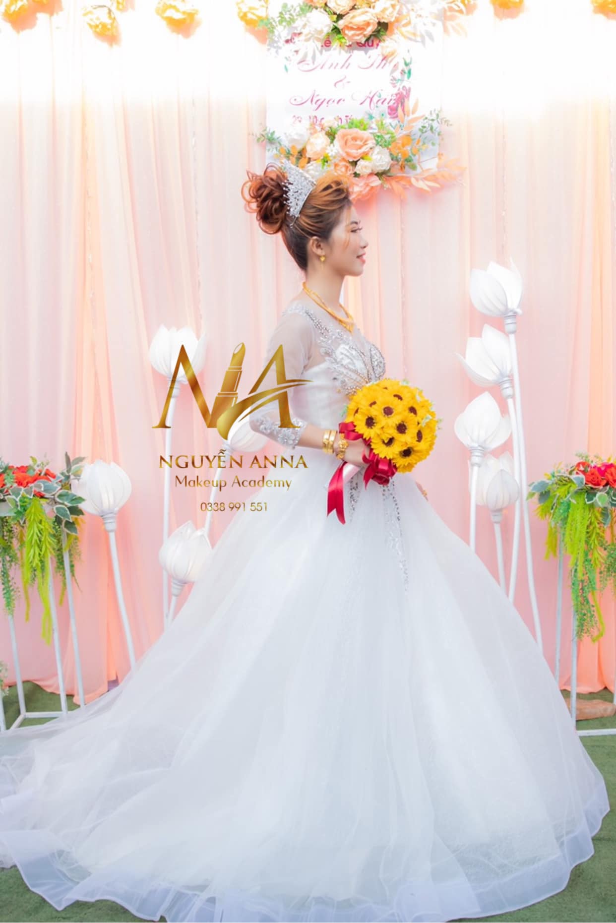 Top 7 tiệm trang điểm cô dâu đẹp nhất tại Cần Thơ -  Nguyễn Anna Makeup