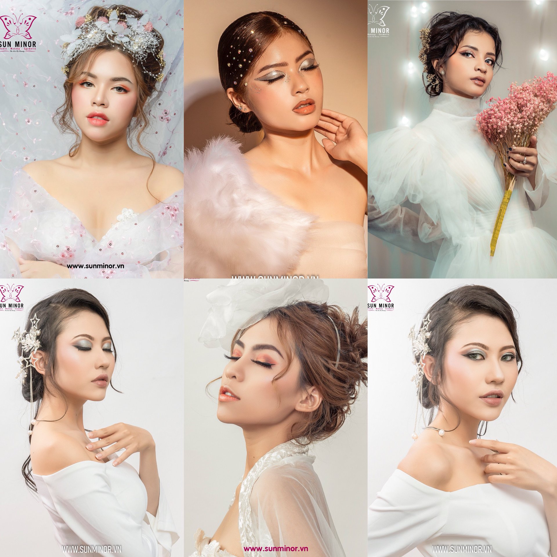 Top 7 tiệm trang điểm cô dâu đẹp nhất tại TP. Hồ Chí Minh -  SUN MINOR Makeup Academy