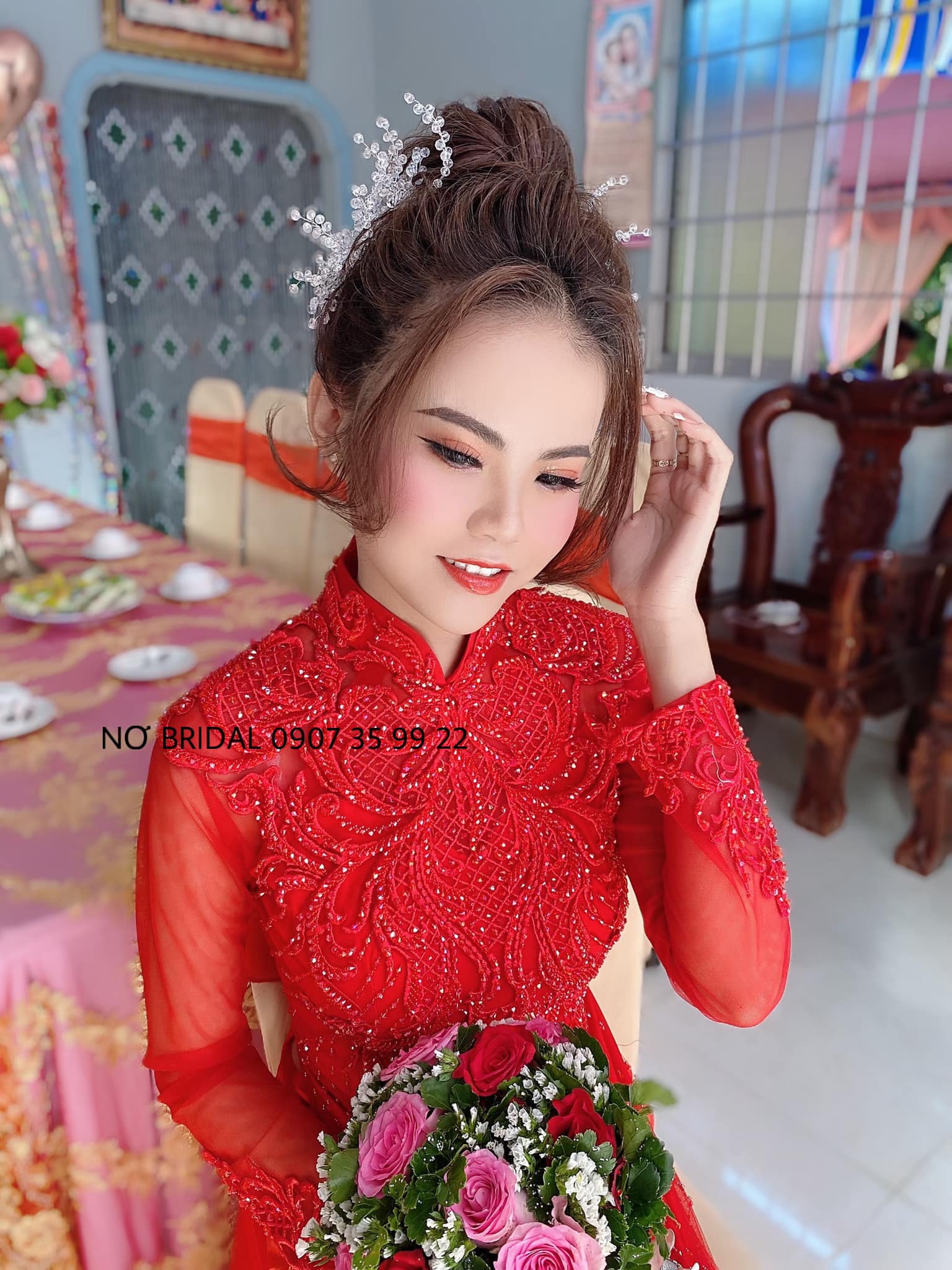Top 7 tiệm trang điểm cô dâu đẹp nhất tại Trà Vinh -  Nơ Studio - Make Up - Bridal